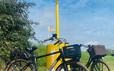 Duurzaam je fiets opladen bij Fort Buitensluis