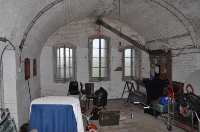 Noordelijk deel ruimte 3 Fort Buitensluis